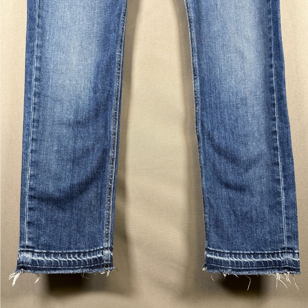 Rag & Bone Women’s Amelie Jeans Distressed Hem 31 Blue Denim - Picture 3 of 9